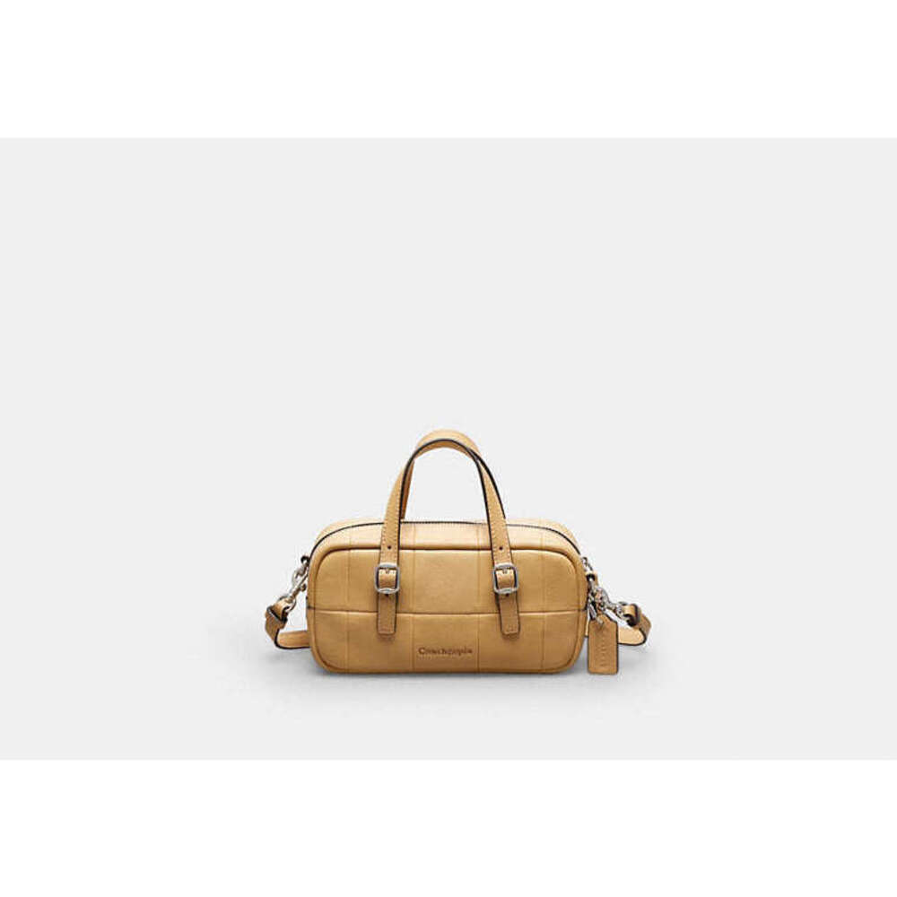 Coach Coachtopia Alter/Ego Mini Satchel Bag In Checkerboard Leather NWT